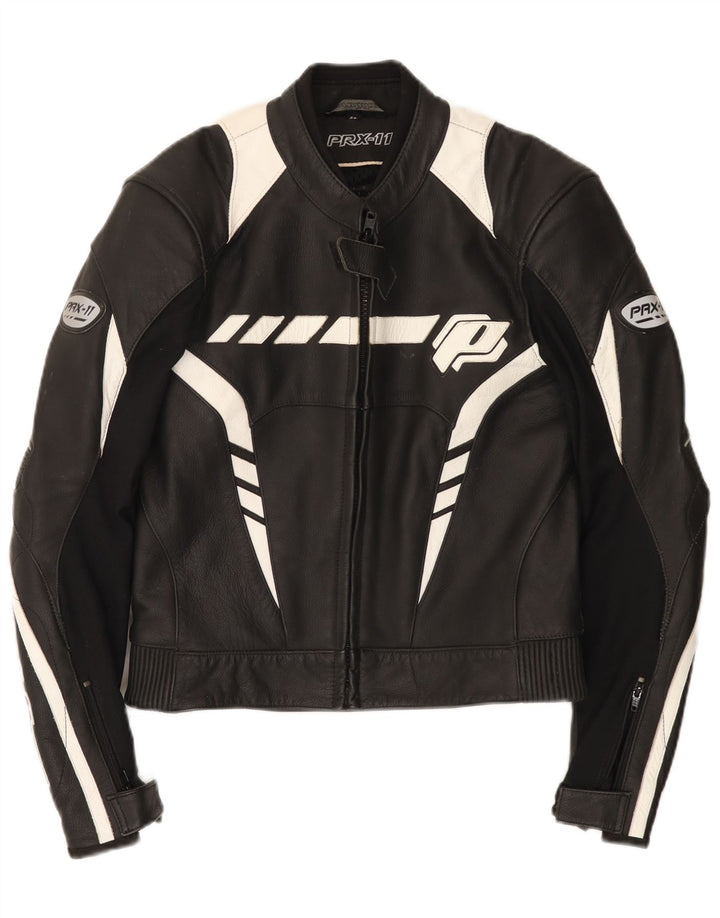 Probiker Herre grafisk racerjakke IT 48 Medium Sort Colourblock