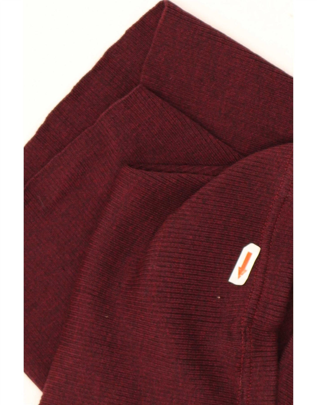 Sevres lige nederdel til kvinder IT 44 Medium W34 Burgundy New Wool