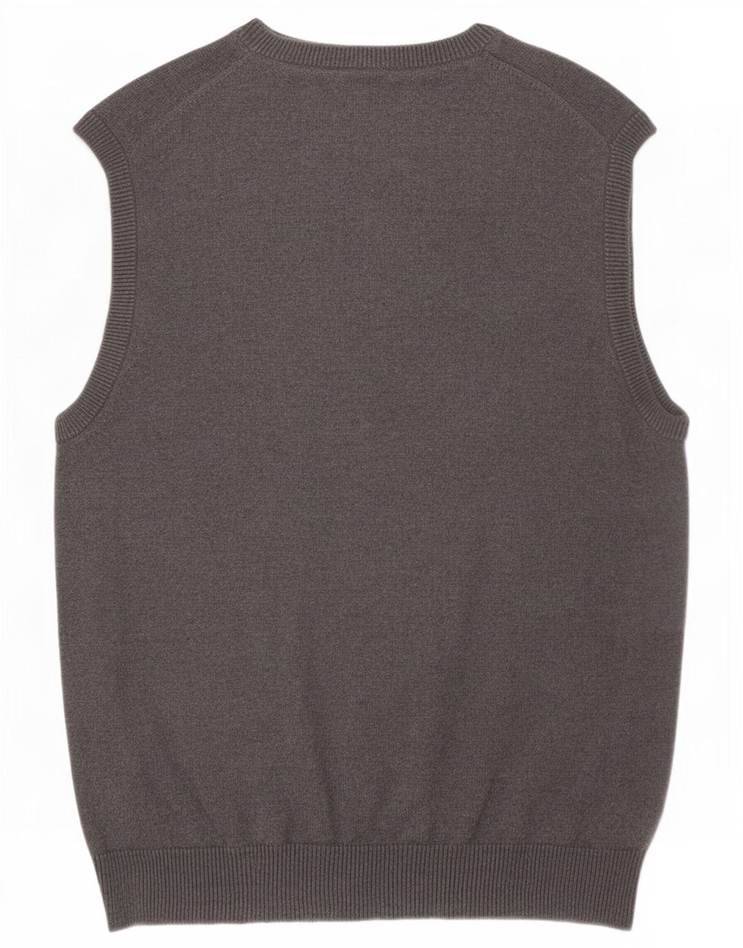 Marks & Spencer Herre Regular Fit Vest Tank Top Medium Grey Bomuld
