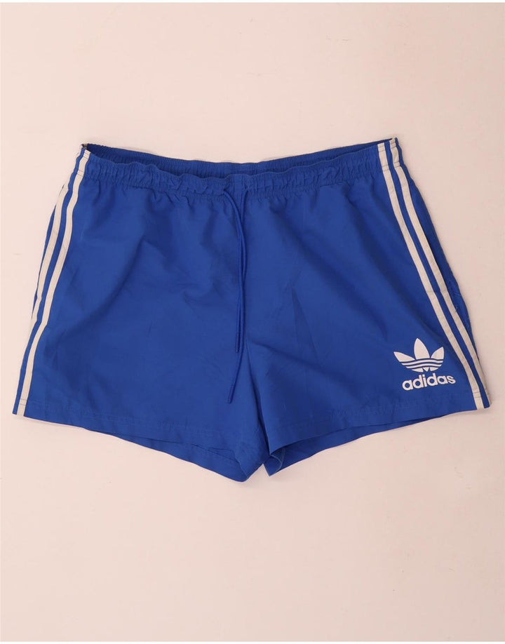 Adidas Herre Sportshorts XL Blå Polyester