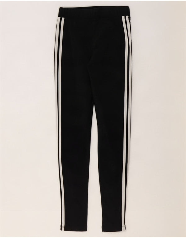 Adidas Dame Leggings UK 8 Small Black Bomuld