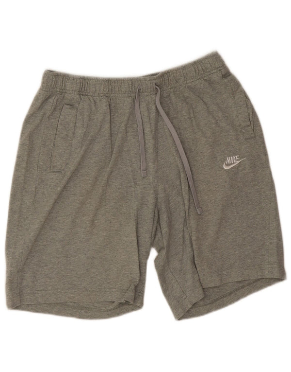 Nike Sportsshorts til mænd, store, grå