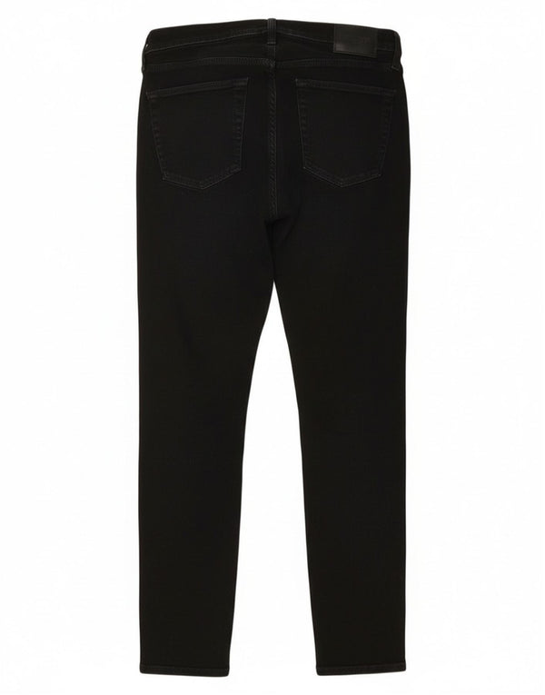 Hollister Herre Athletic Fit Skinny Jeans W33 L32 Sort Bomuld