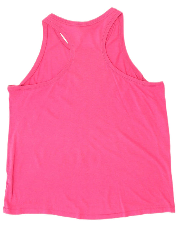 Nike Dame Grafisk Vest Top UK 14 Medium Pink
