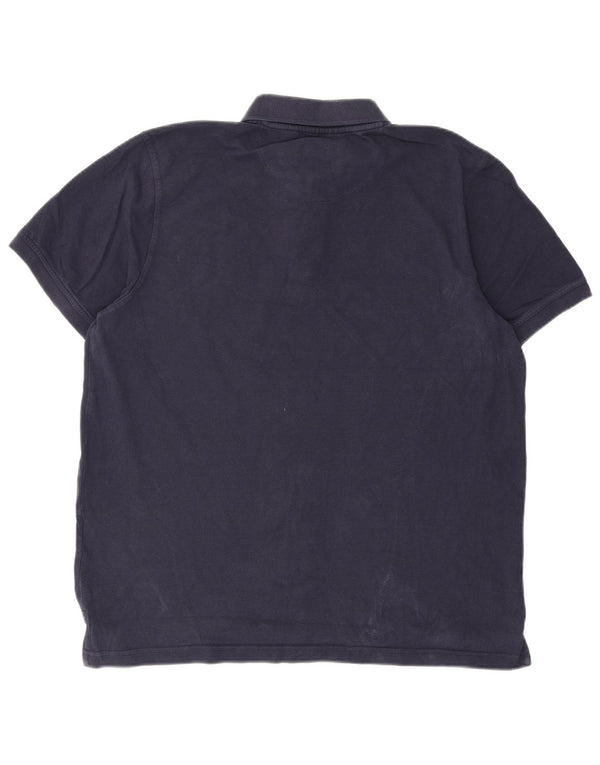 Pierre Cardin Mens Regular Fit Polo Shirt XL Navy Blue Cotton