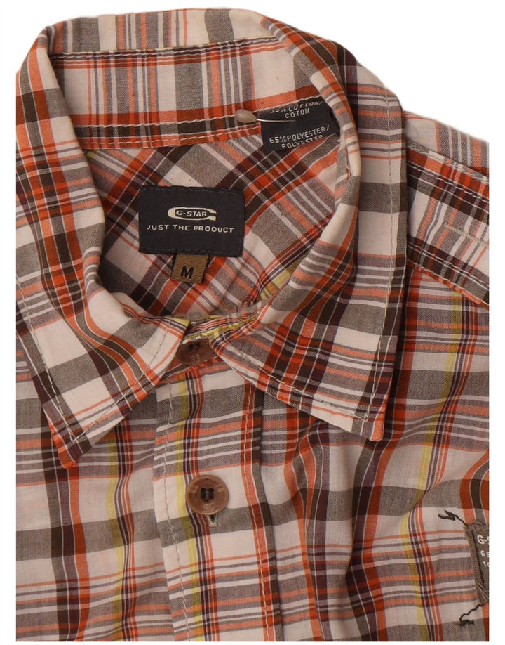 G-Star Herreskjorte Medium Flerfarvet Plaid Bomuld