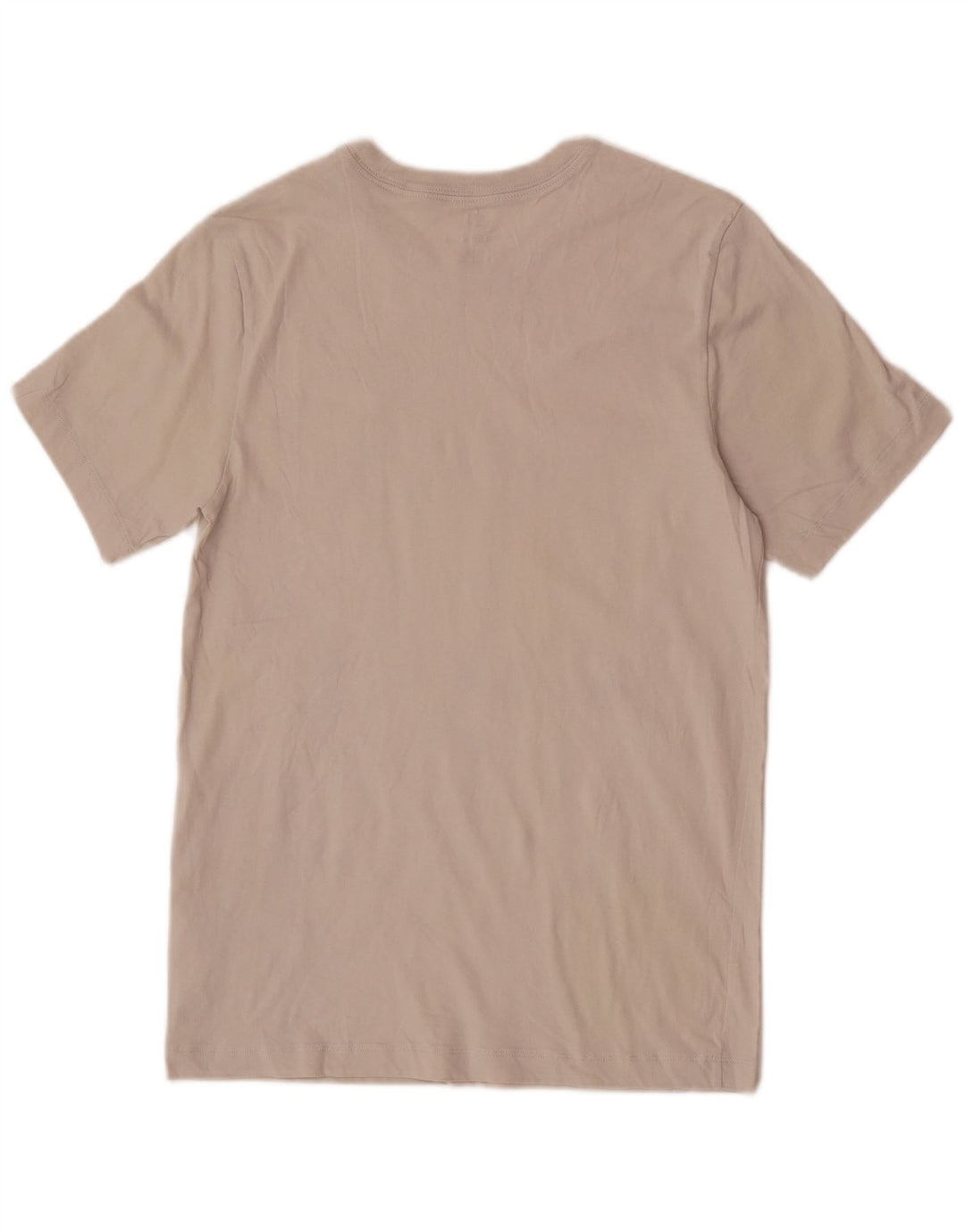 Nike T-shirt top til mænd, lille råhvid bomuld