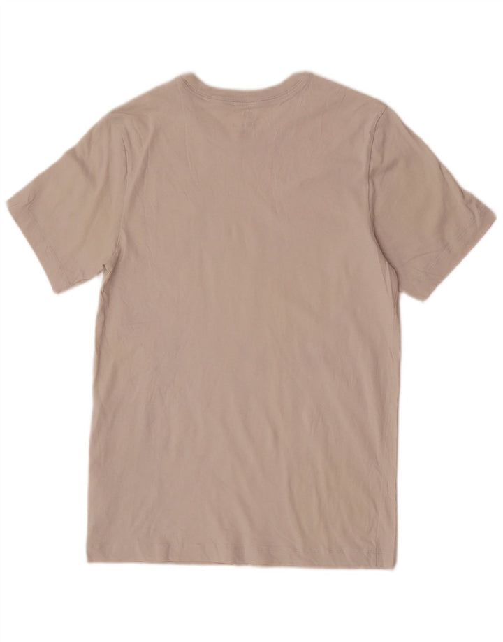 Nike T-shirt top til mænd, lille råhvid bomuld