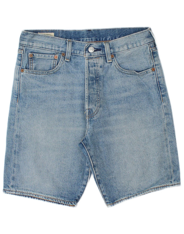 LEVI'S Herre 501 denimshorts W30 Mellemblå bomuld
