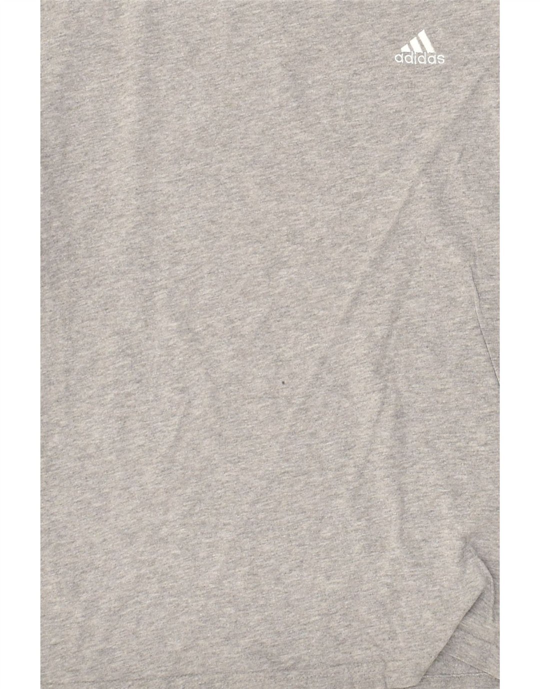 ADIDAS Womens T-Shirt Top UK 10 Small Grey Cotton | Vintage Adidas | Thrift | Second-Hand Adidas | Used Clothing | Messina Hembry 