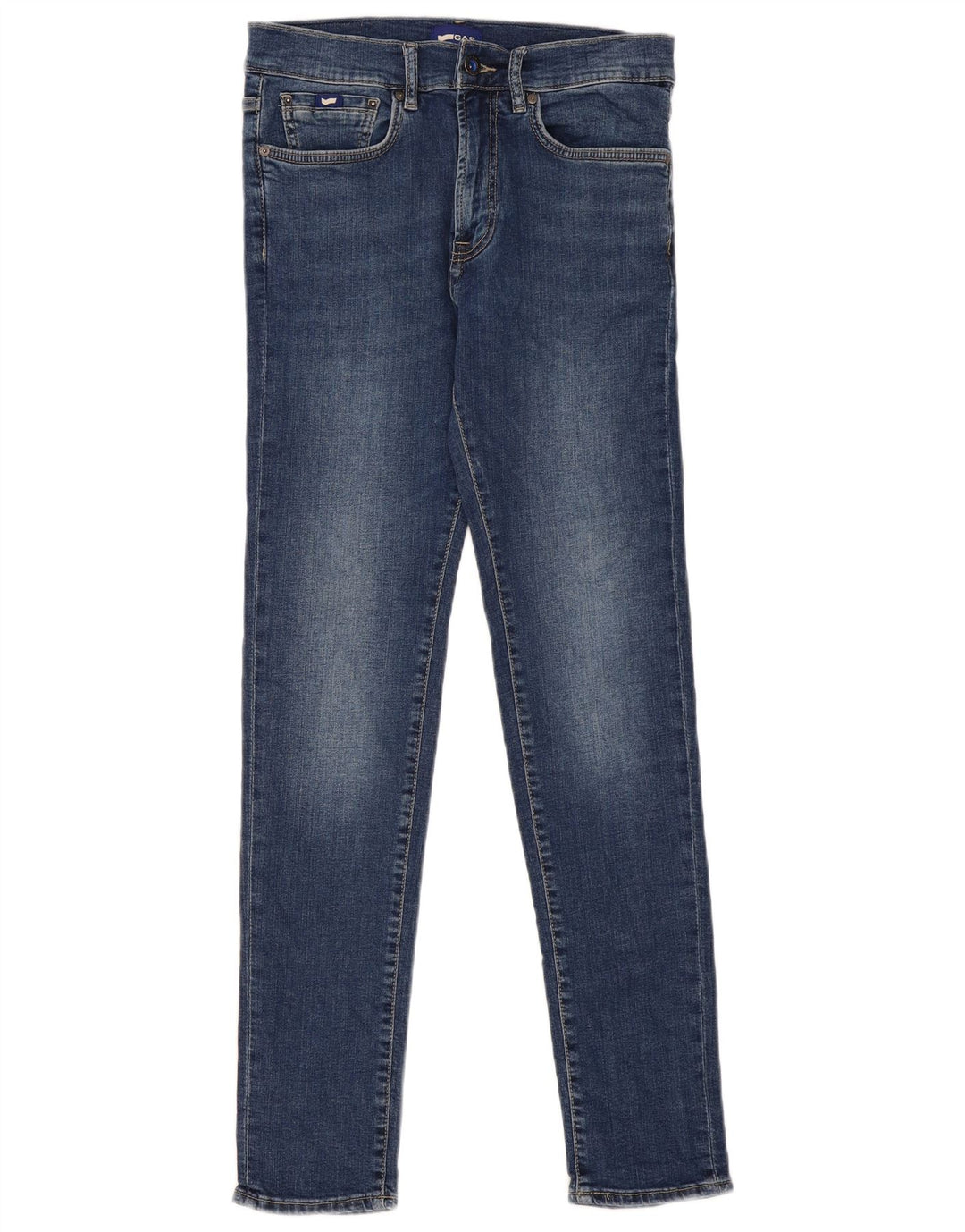 Gas Dame Skinny Jeans W30 L32 Blå
