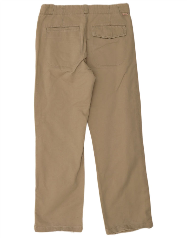 Lee Herre 715 Straight Cargo Bukser W34 L34 Beige Bomuld