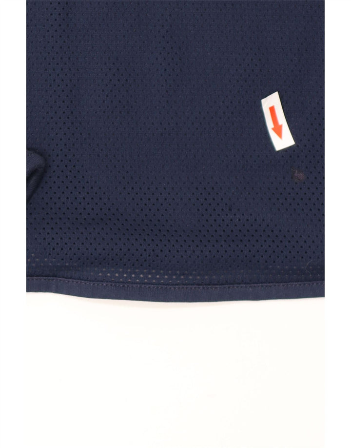 Nike Herre Cor72z grafisk top langærmet lille marineblå polyester