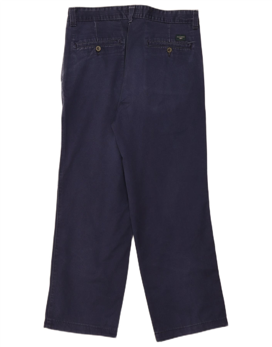 DOCKERS Straight Chino-bukser til mænd W34 L28 Marineblå