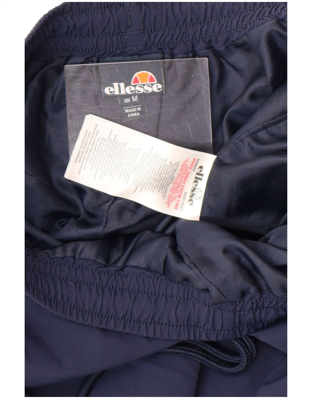 Ellesse Herre træningsdragt Bukser Medium Navy Blue Colourblock Polyamid