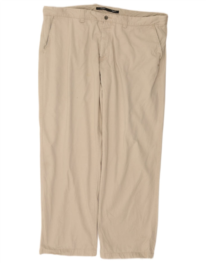 DOCKERS Straight Chino Bukser til mænd W42 L32 Beige