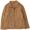 Vintage Herre Bomber Shearling Jacket UK 38 Medium Beige Shearling