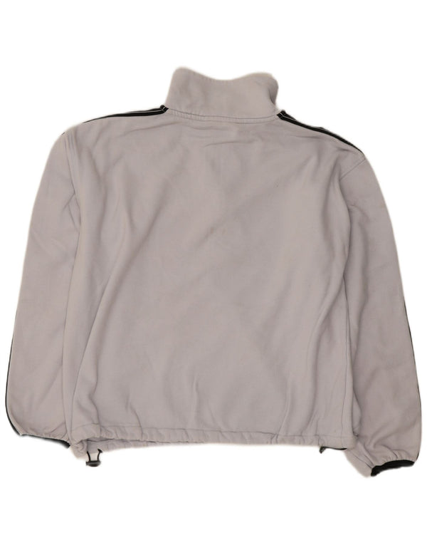 Dkny Womens Grafisk Sweatshirt Jumper UK 10 Small Blue Colourblock Bomuld