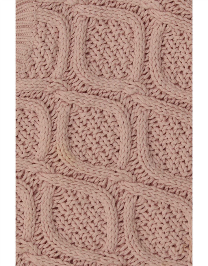 Zara Dame sweater med rund hals DK 14 Medium Pink Bomuld