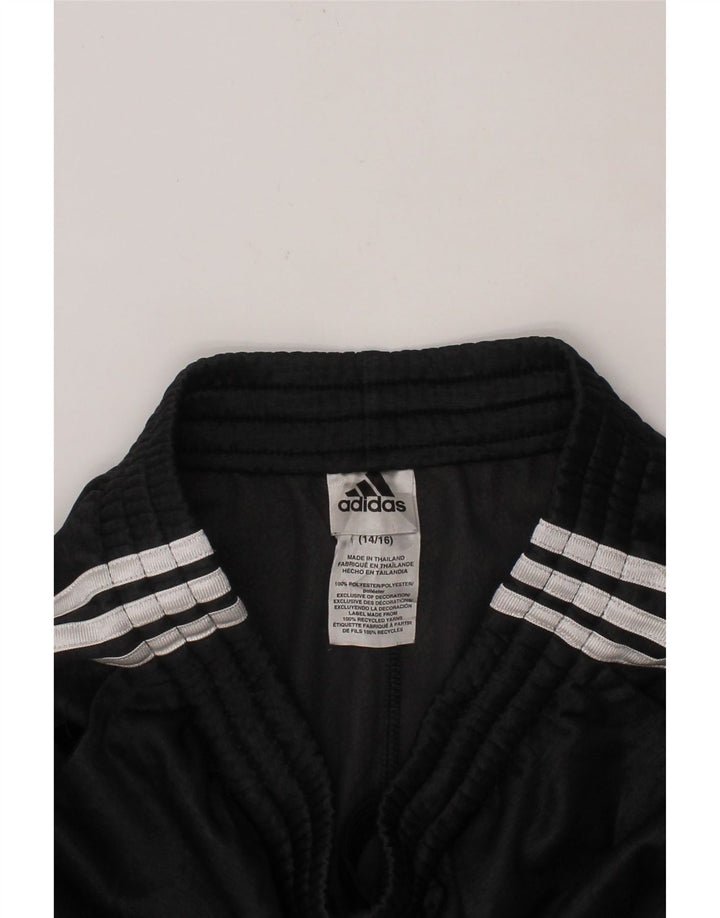 ADIDAS Boys Tracksuit Trousers Joggers 14-15 Years Large Grey Polyester Vintage Adidas and Second-Hand Adidas from Messina Hembry 