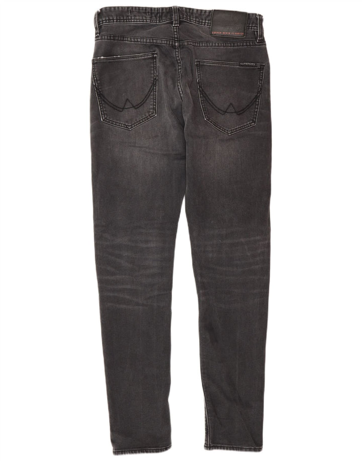 Superdry Herre Slim Tapered Jeans W30 L30 Grå Bomuld