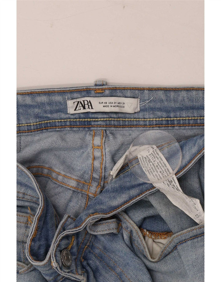 Zara Herre Slim Jeans EU 40 Medium W31 L30 Blå Bomuld