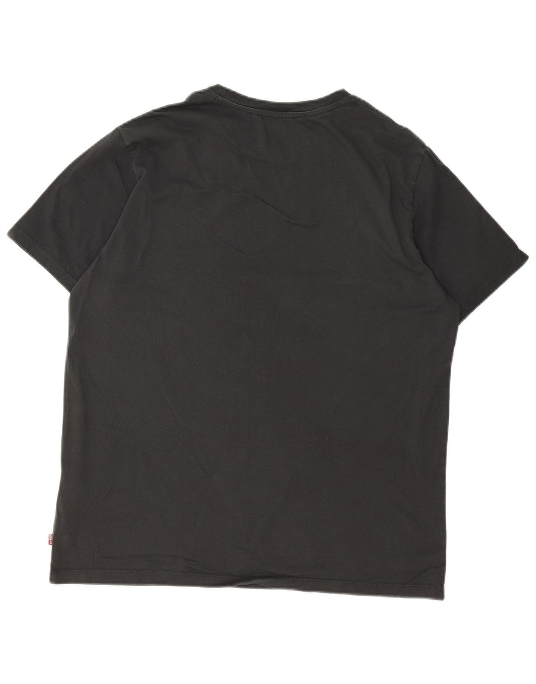 LEVI'S Mens Graphic T-Shirt Top Large Grey Cotton