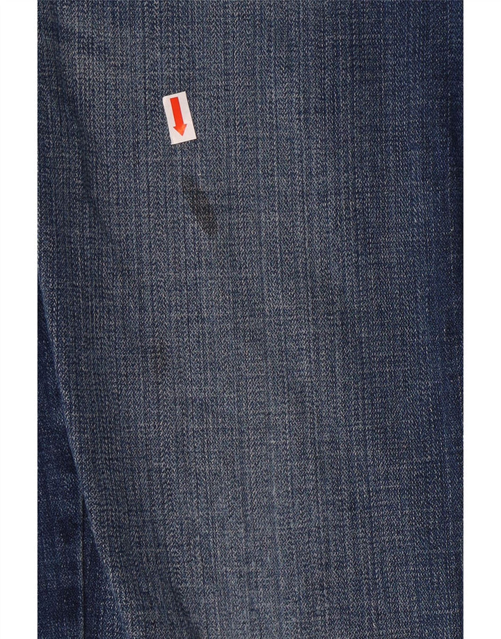 LEVI'S Womens 524 Super Low Slim Jeans US 5 Medium W27 L30 Blue Cotton
