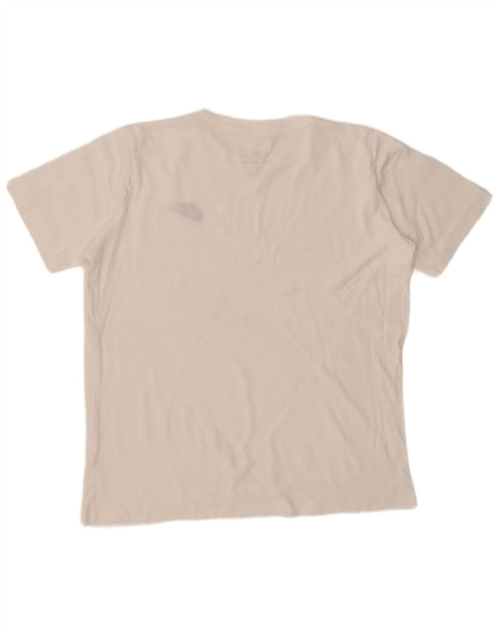 NIKE T-shirt top til drenge 13-14 år XL Hvid