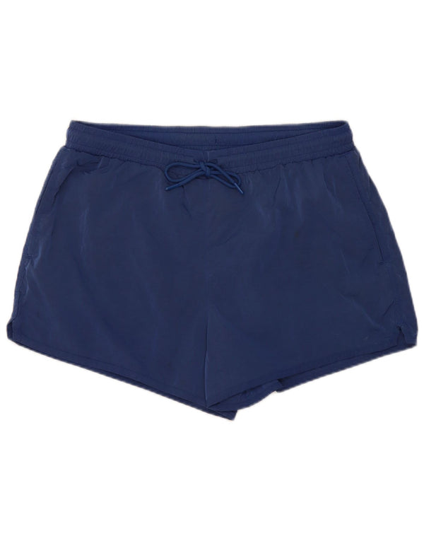 Abercrombie & Fitch Herre Relaxed Fit Sportshorts Medium Blue