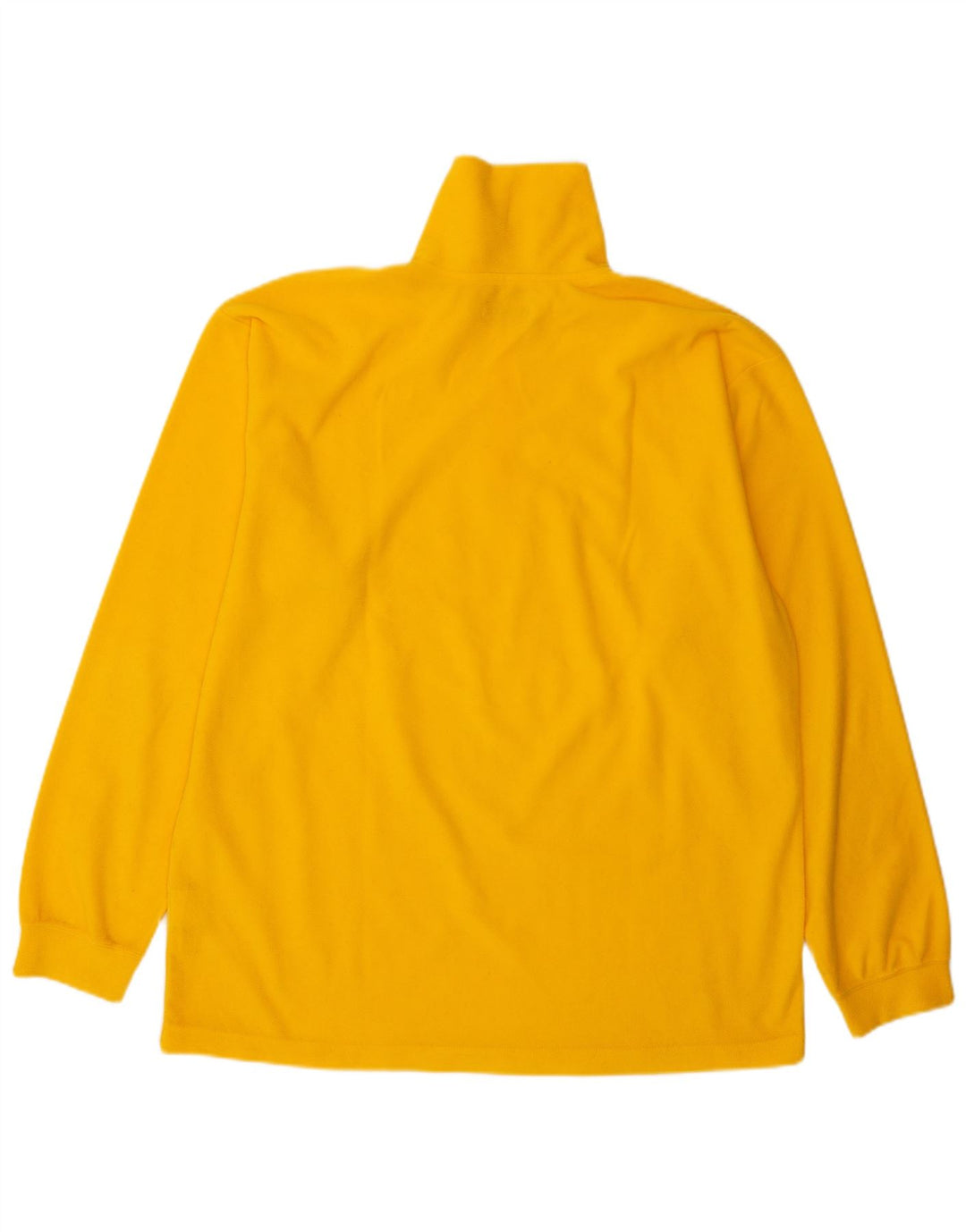 Invicta Fleece Jumper med lynlås til mænd 2XL gul polyester