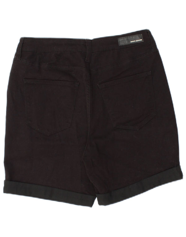 Dkny Dame Denim Shorts US 6 Medium W28 Sort Bomuld