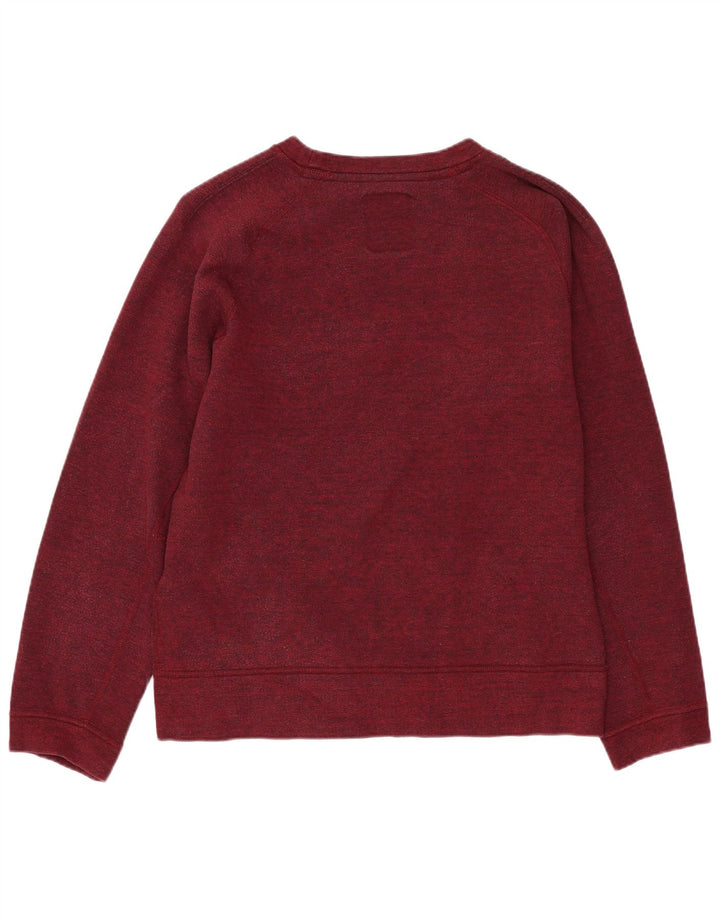 Nike Dame Oversized Sweatshirt Jumper UK 10 Lille rødbrun bomuld