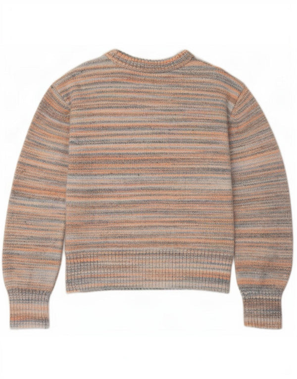 Marks & Spencer Dame Boat Neck Jumper Sweater UK 14 Medium Flerfarvet