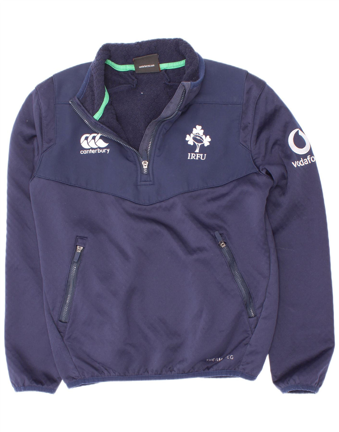 Canterbury Boys IRFU Graphic Sweatshirt Jumper 9-10 år Navy Blue