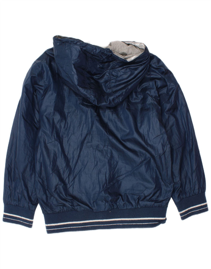 Champion drenge hætte regnjakke 7-8 år Lille marineblå polyester