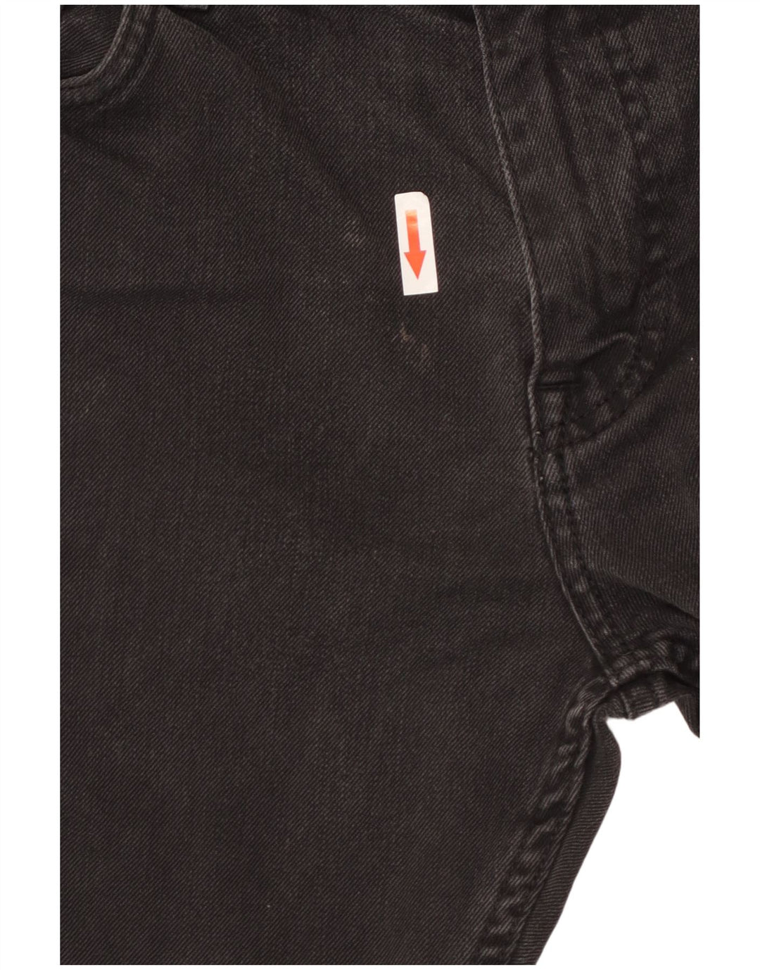 HUGO BOSS Dame Delaware Slim Jeans W34 L32 Sort Bomuld