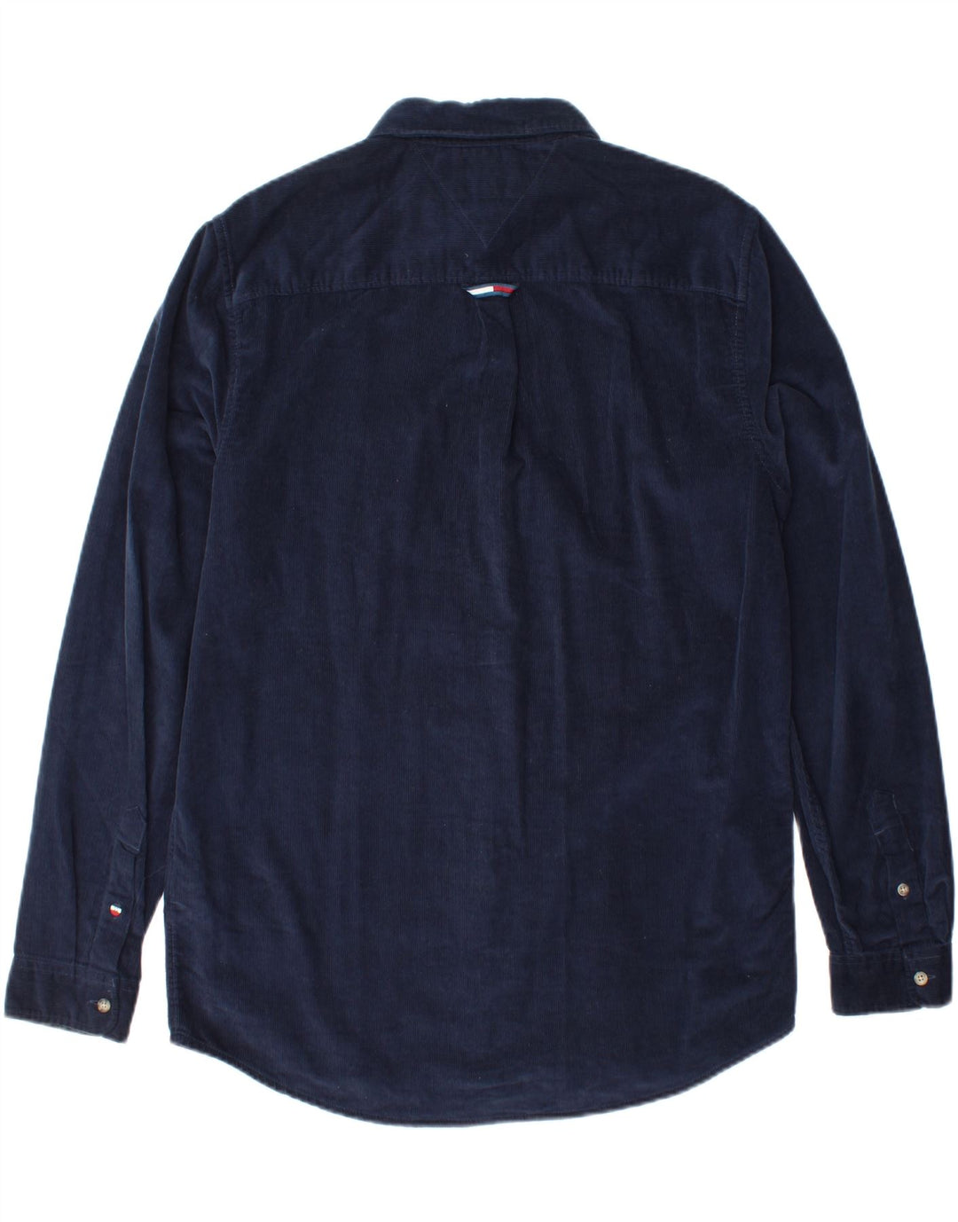 TOMMY HILFIGER Herre fløjlsskjorte Medium Flerfarvet Colourblock Bomuld