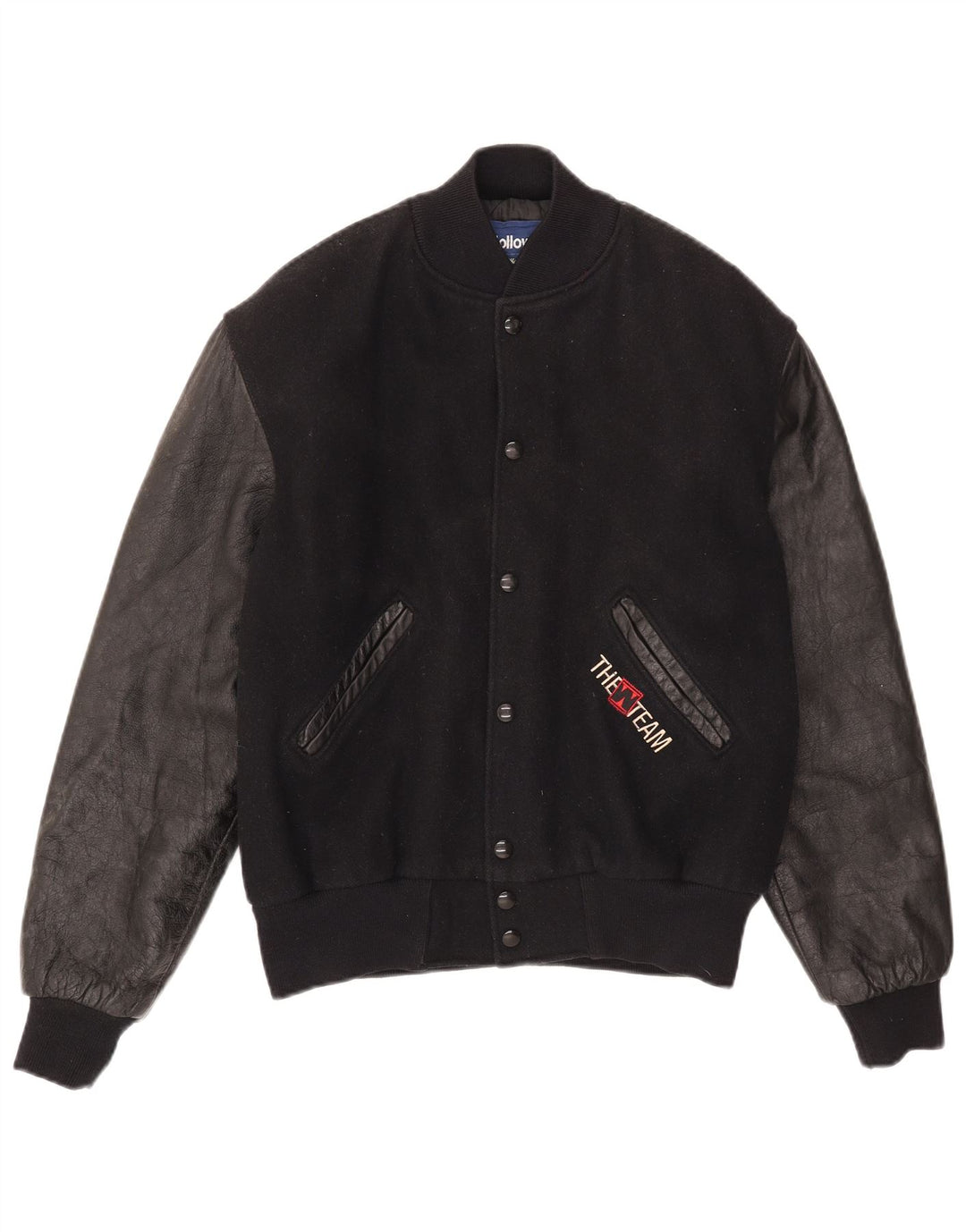 Holloway Herre Varsity Jacket UK 36 Small Black