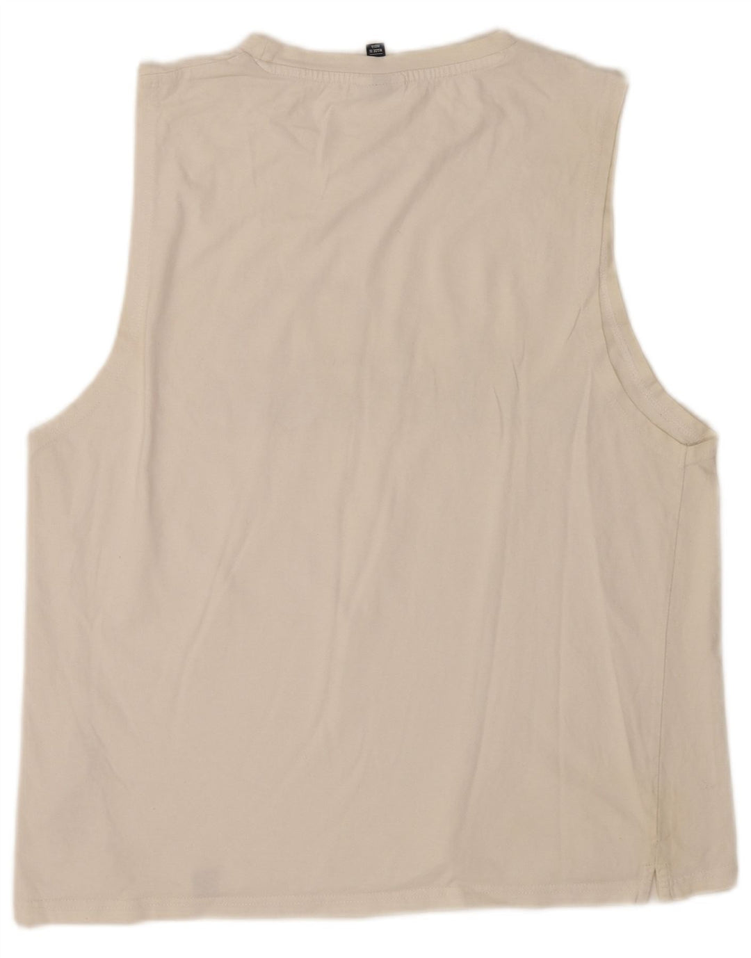 Ellesse Herre Grafisk Vest Top Stor Hvid Bomuld