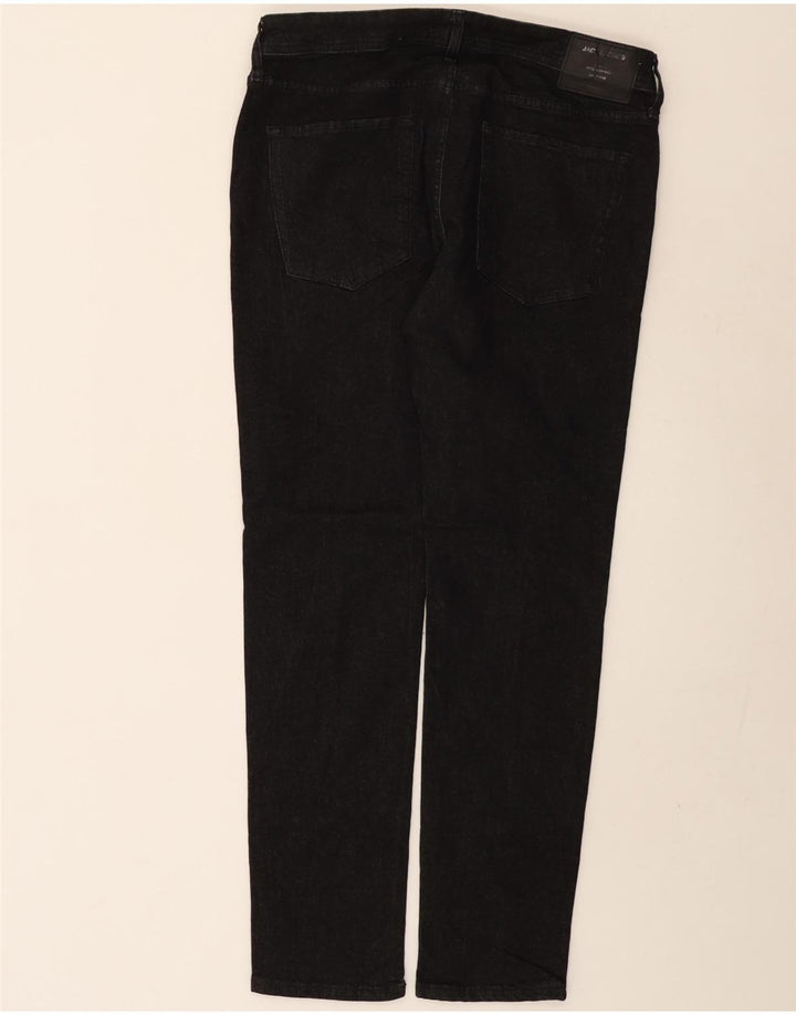 Jack & Jones Herre Slim Jeans W36 L32 Sort Bomuld