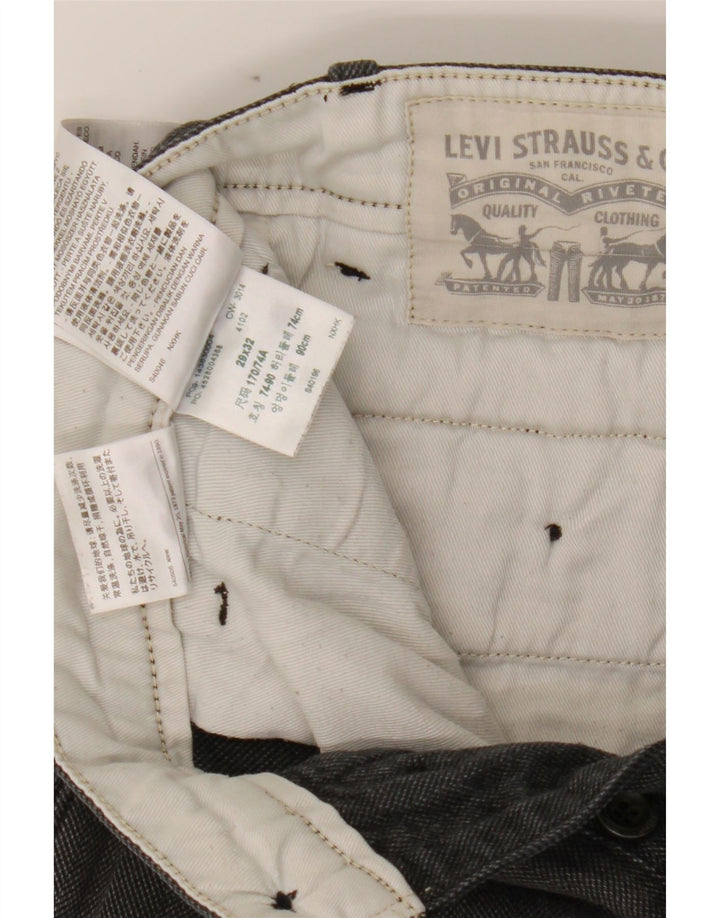 LEVI'S Mens Slim Chino Trousers W29 L32 Grey Cotton Vintage Levi's and Second-Hand Levi's from Messina Hembry 