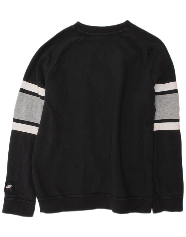 Nike Boys Graphic Sweatshirt Jumper 12-13 år Stor sort farveblok