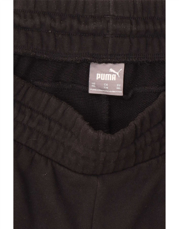 Puma Herre grafiske sportsshorts 2XL Sort