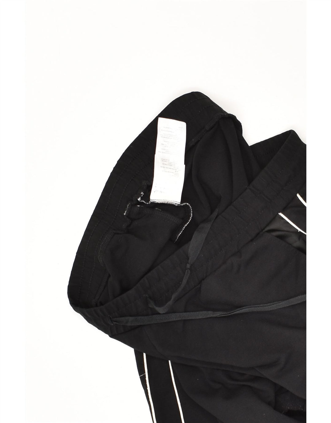 FIORELLA RUBINO Mens Tracksuit Trousers Medium Black Viscose | Vintage Fiorella Rubino | Thrift | Second-Hand Fiorella Rubino | Used Clothing | Messina Hembry 