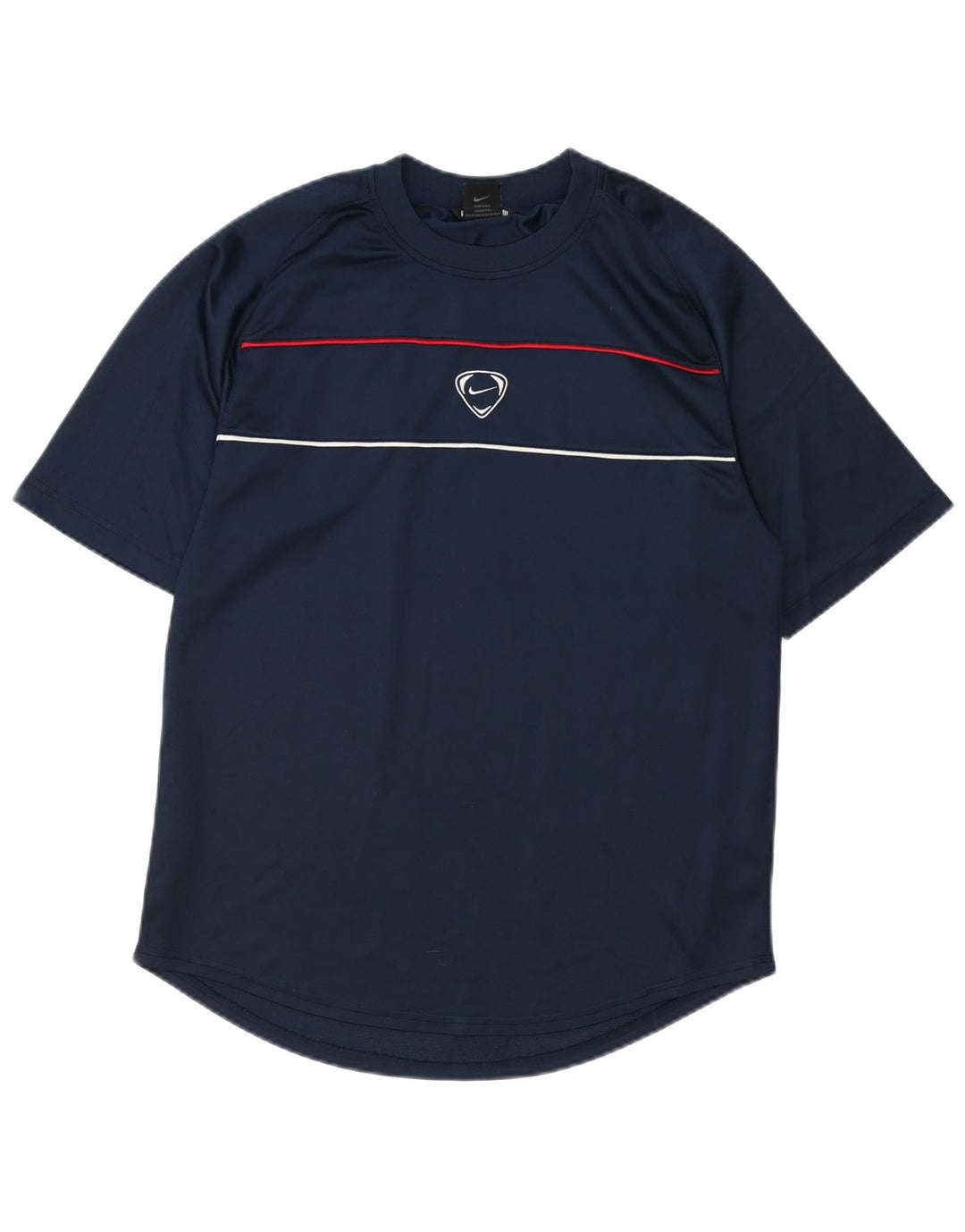 Nike T-shirt top til mænd, stor marineblå polyester