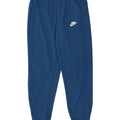NIKE Boys Tracksuit Trousers Joggers 13-14 Years XL Blue Polyester