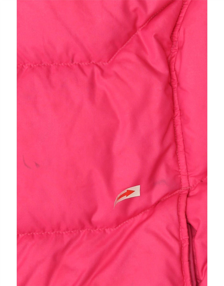 Puma Dame Polstret Gilet UK 10 Small Pink Nylon