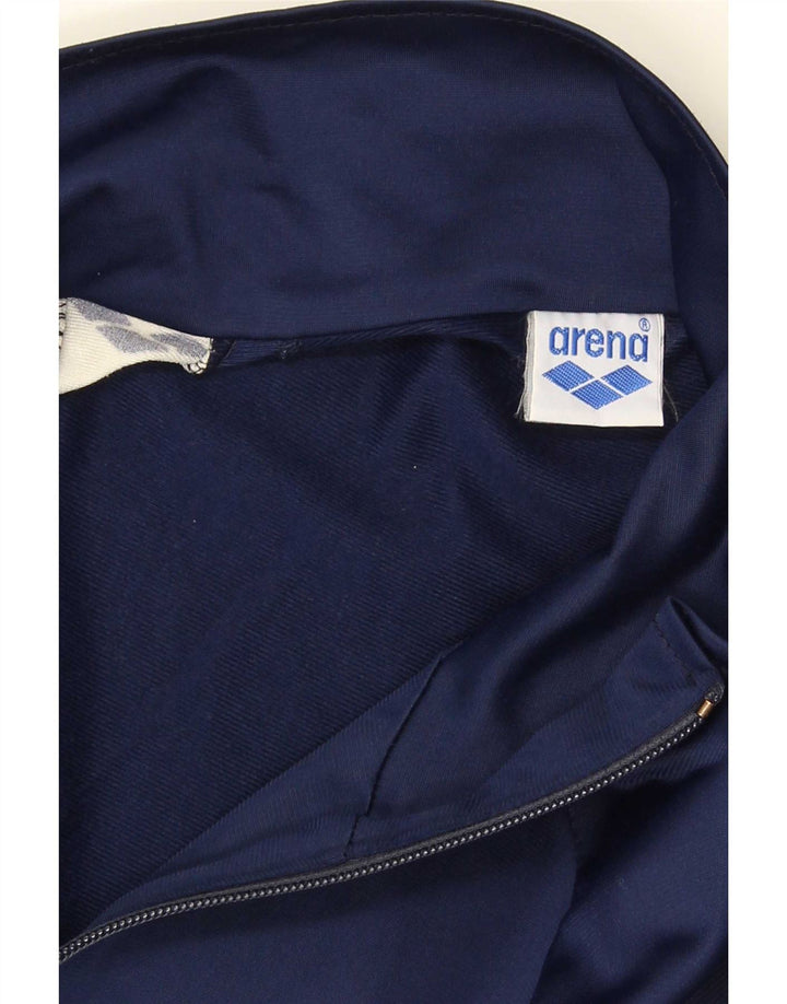 Arena Herre grafisk træningsdragt Topjakke 2XL Navy Blue Colourblock