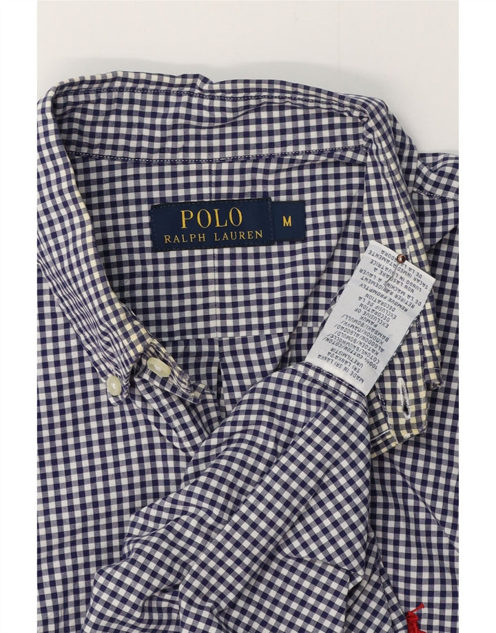 POLO RALPH LAUREN Herreskjorte Medium Navyblå Gingham Bomuld